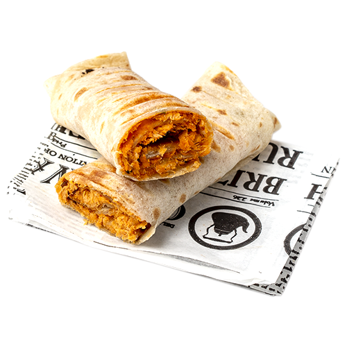 Butter chicken roll